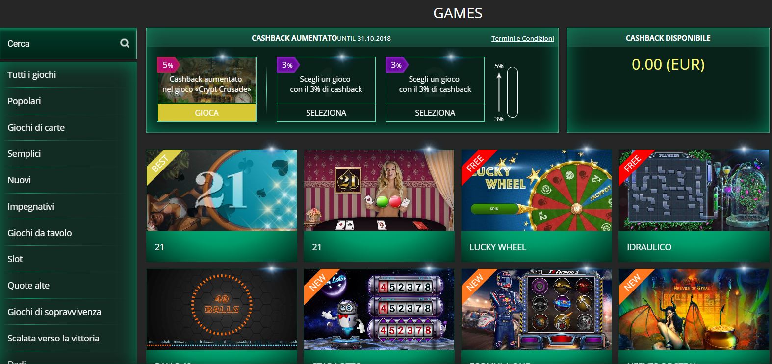 giochi betwinner